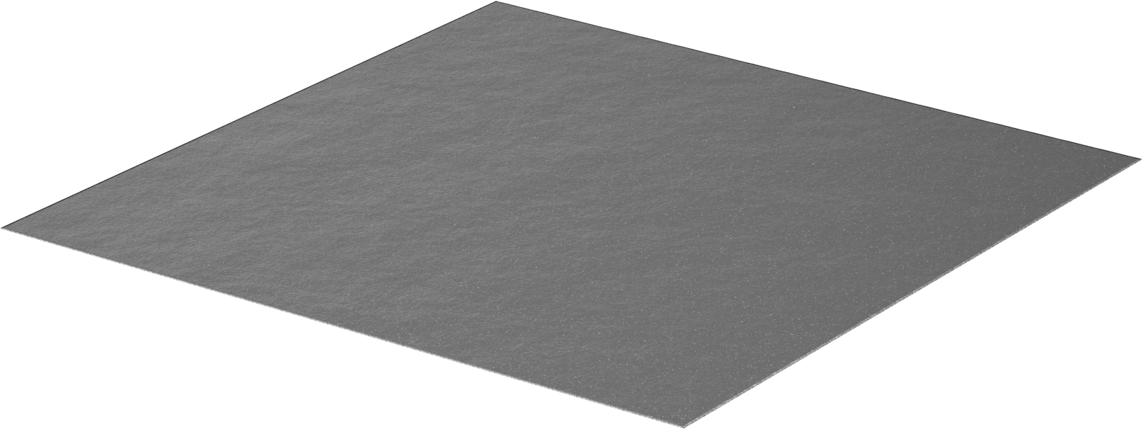 Termal Olarak Kararlı Invar 36 Nikel Alaşımlı Levha, 0,01“ Kalınlık x 12” Genişlik x 24" Uzunluk