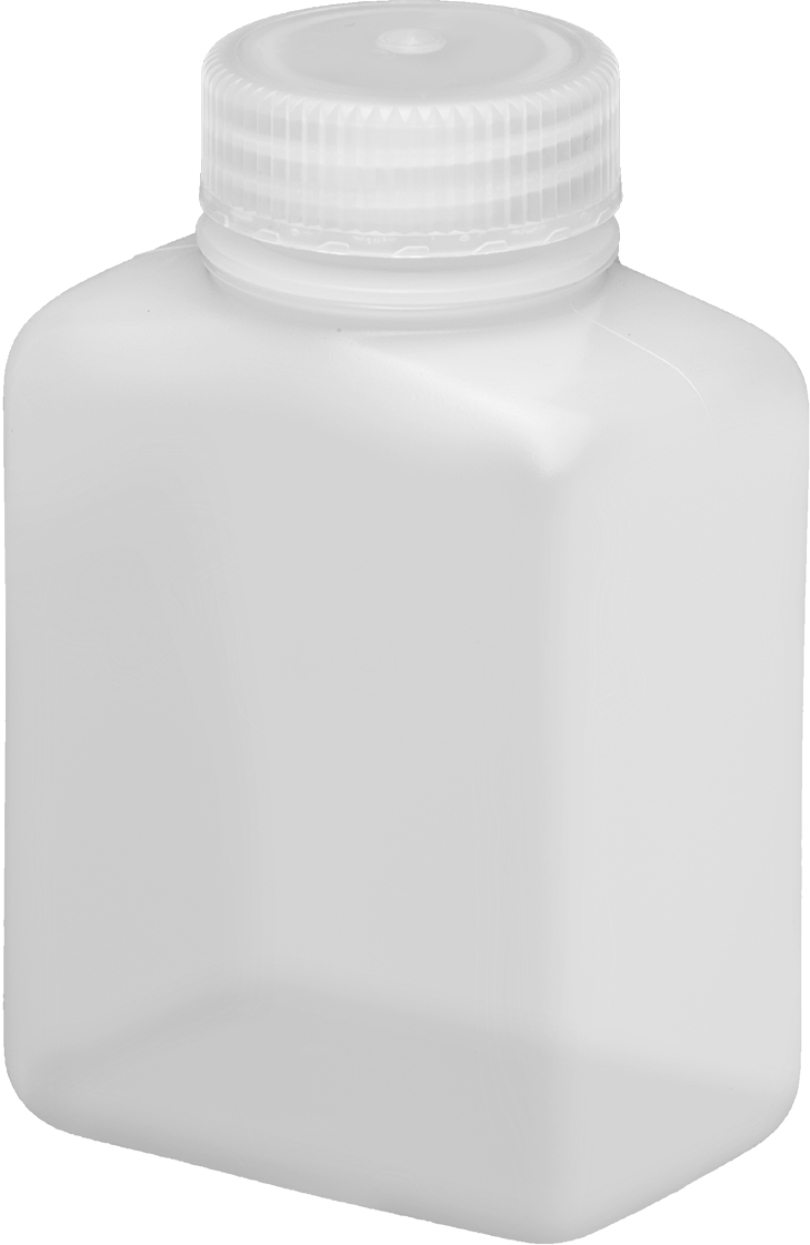 HDPE Plastik Kavanoz, 8 FL oz/235 ml Kapasite, 3" Genişlik