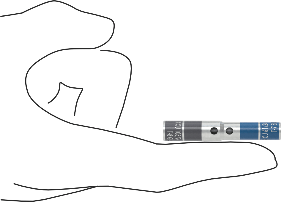 Redüksiyonlu Sıkıştırma Alın Ek Parçası, 4 x 6 AWG için