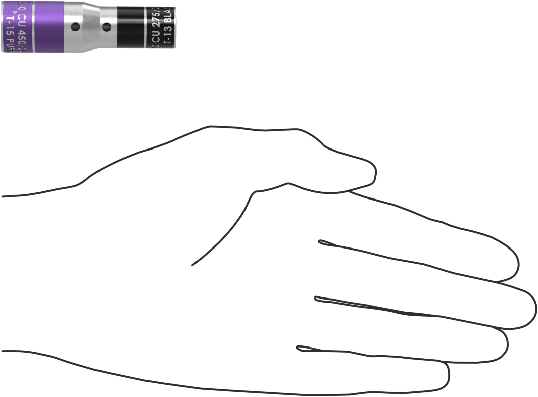 Redüksiyonlu Sıkıştırma Alın Ek Parçası, 4/0 x 2/0 AWG için