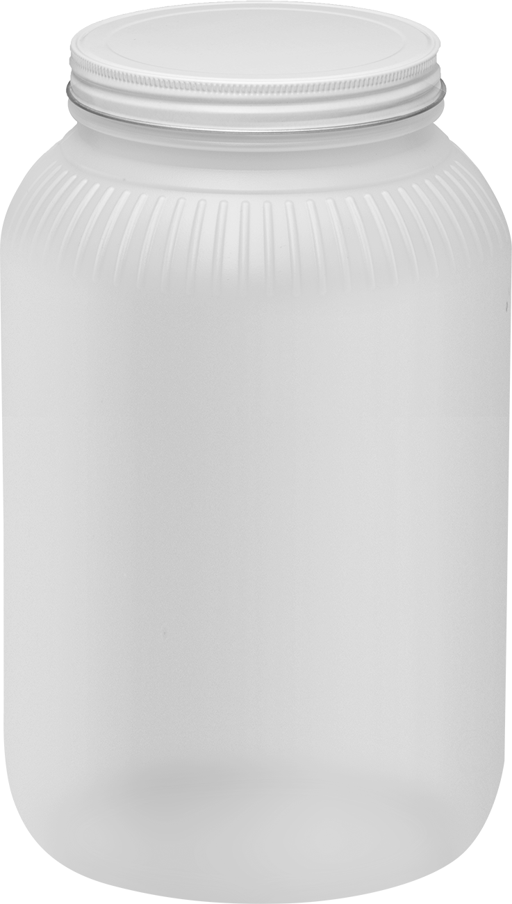 HDPE Plastik Kavanoz, 1 Galon/3775 ml Kapasite