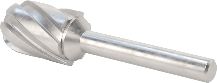 Yumuşak Metaller ve Plastikler için Karbür Frez, Yuvarlak Silindir, 5/8" Baş Çapı