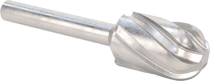 Yumuşak Metaller ve Plastikler için Karbür Frez, Yuvarlak Silindir, 5/8" Baş Çapı