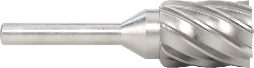Yumuşak Metaller ve Plastikler için Karbür Frez, Düz Silindir, 3/4" Baş Çapı