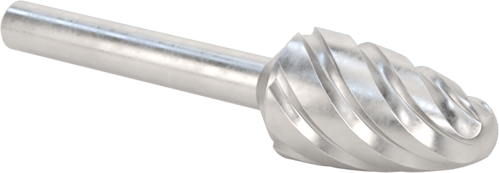 Yumuşak Metaller ve Plastikler için Karbür Frez, Yuvarlak Ağaç, 5/8" Baş Çapı