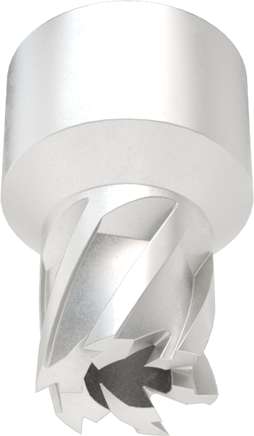 Sac Metal için Delik Testere, 1/4" Kesme Derinliği, 9 mm Çap