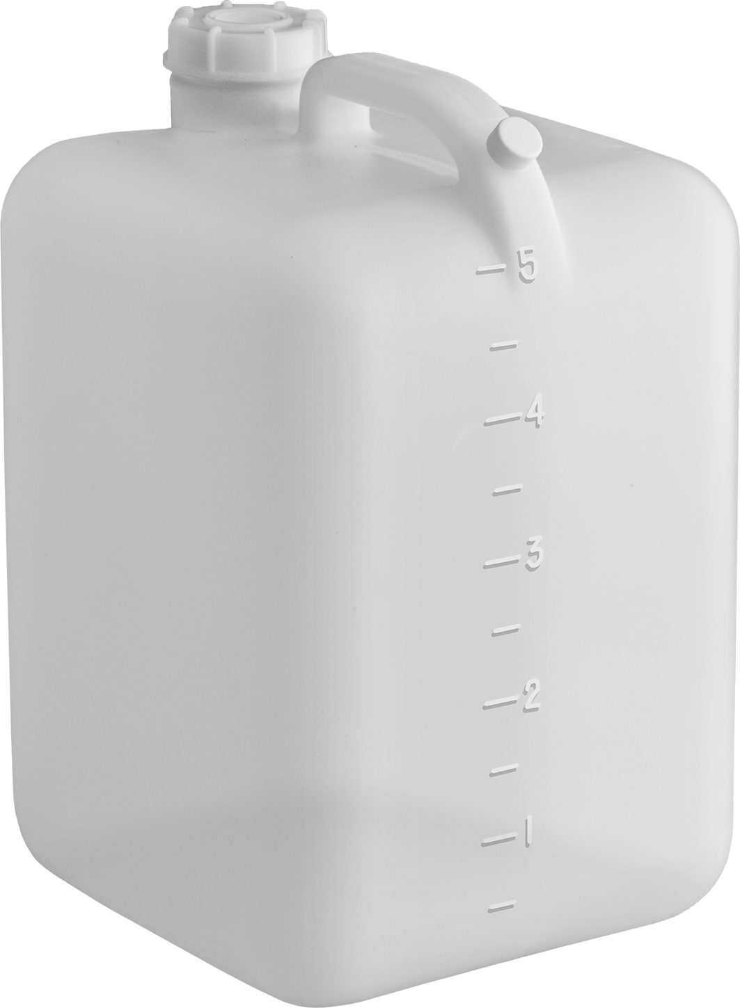 HDPE Damacana, 5 Galon Kapasite, 10-1/2" Genişlik