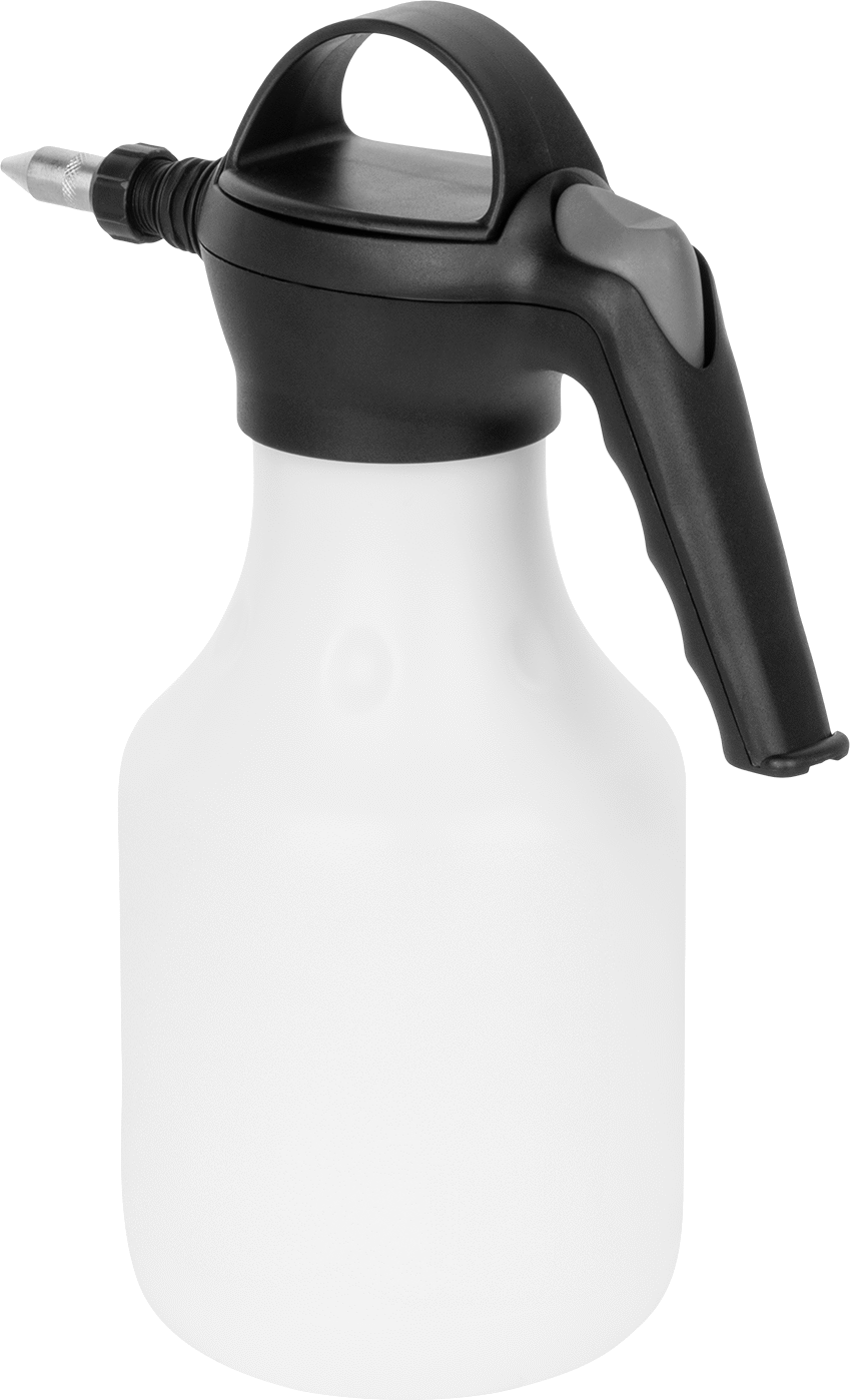 Küçük Kapasiteli Plastik El Pompalı Püskürtücü, Sis/Akış Dağıtımı, 48 FL. oz. Kapasite, 5" Çap