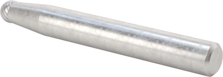 1/4" Çaplı Şaftlı Karbür Freze Ucu, Bilye, Anma Numarası SD-14, Tek Kesimli Diş