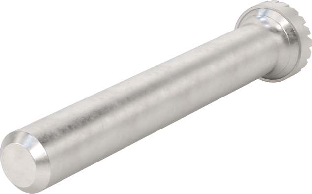 1/4" Çaplı Şaftlı Karbür Freze Ucu, Koni, Anma Numarası Sk-3, Tek Kesimli Diş