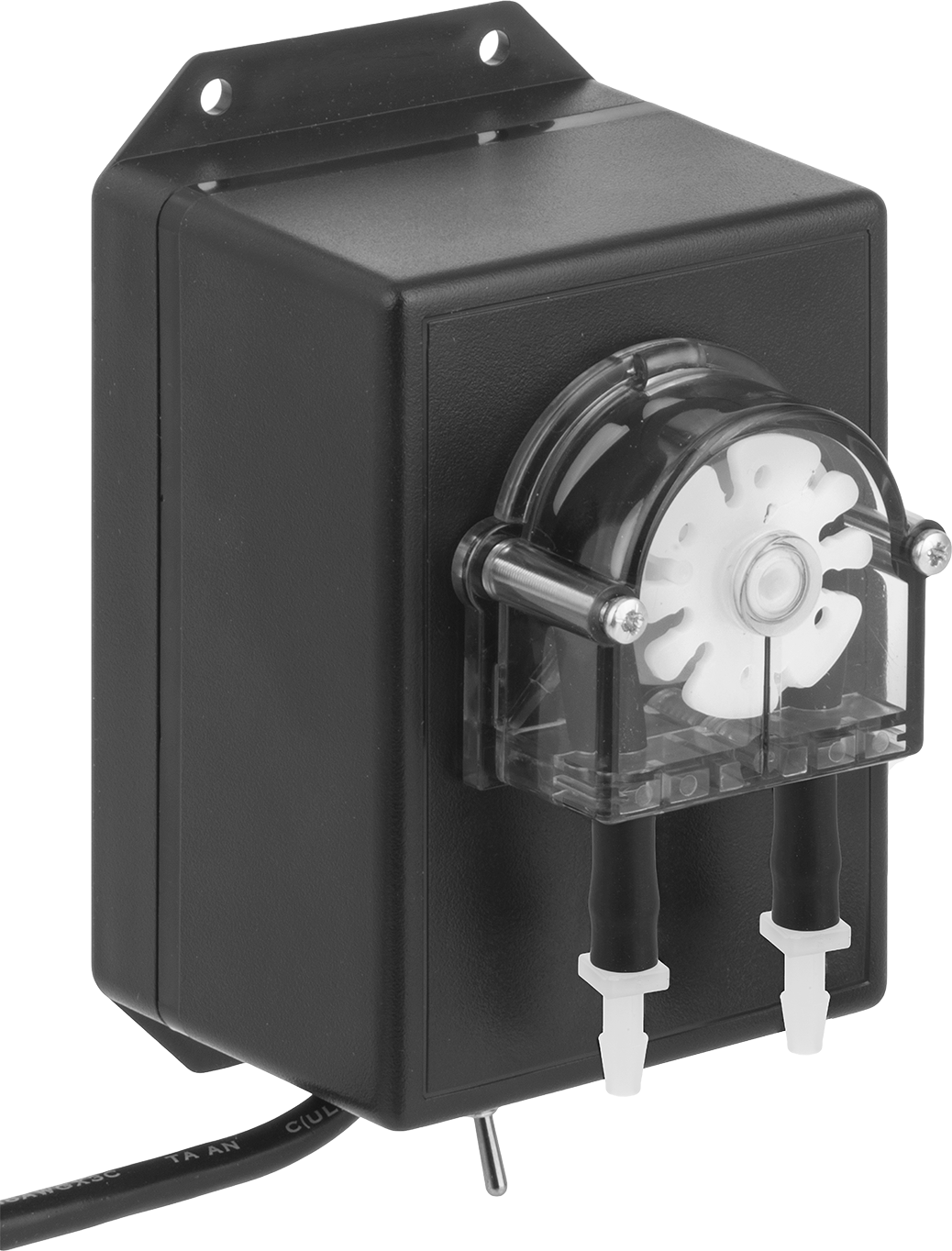 Sabit Akış Hızlı Ölçüm Peristaltik Pompa, 115V AC, PVDF ve Viton® ® Kauçuk, 0,87 Galon/Gün