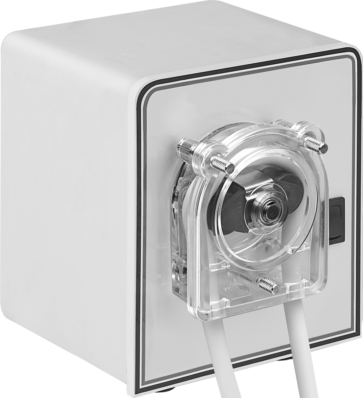 Sabit Akış Hızlı Ölçüm Peristaltik Pompa, 120V AC, 1/8" İç Çaplı Tüp ile Günde 6 Galon