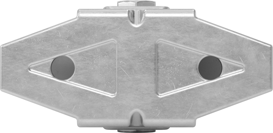 T-Yivli Çerçeve Tekerleği, Rigid, 45 mm Yüksekliğinde Tek Ray için, 3" Poliüretan Tekerlek