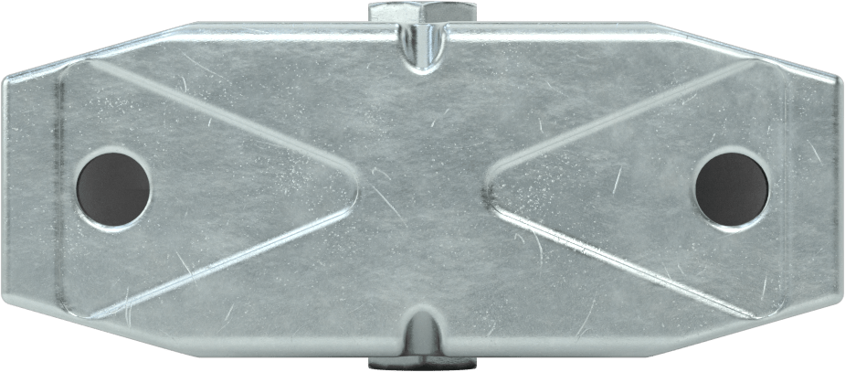 T-Yivli Çerçeve Tekerleği, Rigid, 1,5 inç ve 40 mm yüksekliğinde tek ray için, 4 inç Lastik Tekerlek