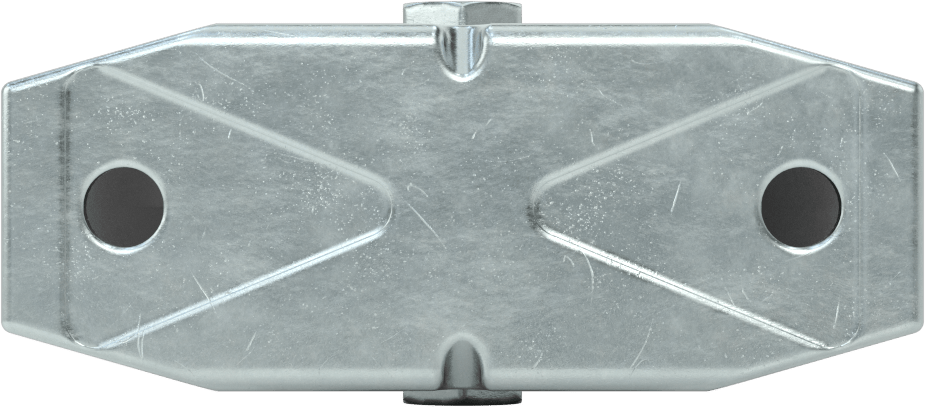 T-Yivli Çerçeve Tekerleği, Rigid, 45 mm Yüksekliğinde Tek Ray için, 4 inç Lastik Tekerlek