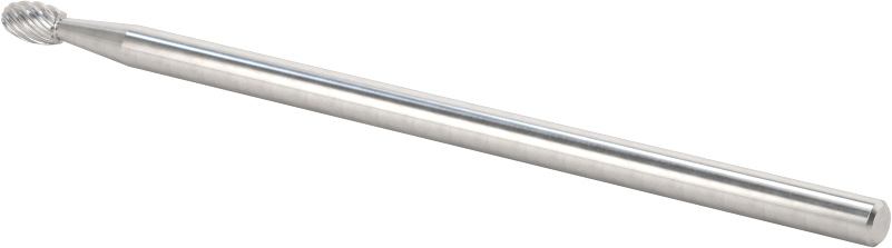 1/8" Çaplı Şaftlı Ekstra Uzun Frez, Oval, Anma Numarası SE-41L3, Tek Kesimli Diş
