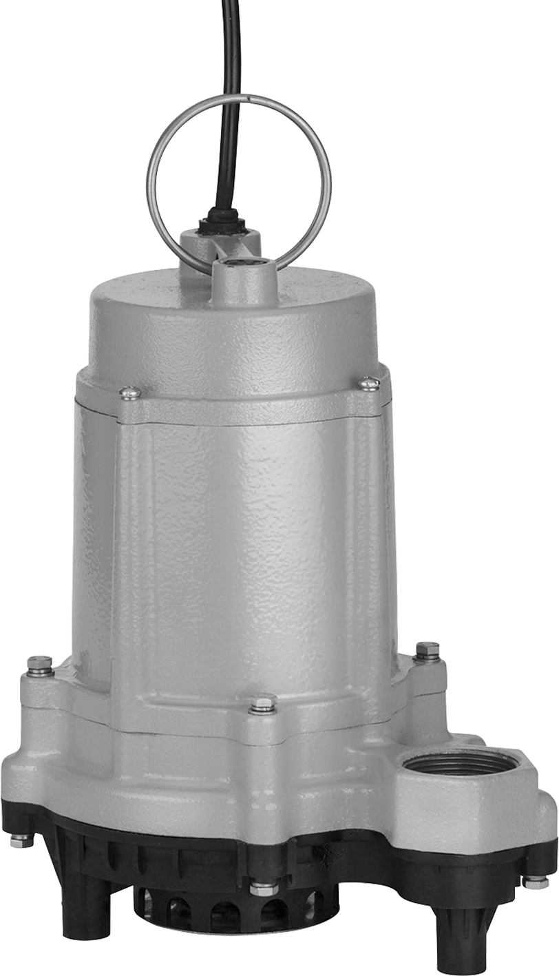 Küçük Katı Maddeler İçeren Su için Karter Pompası, Anahtar Olmadan, 1/3 hp