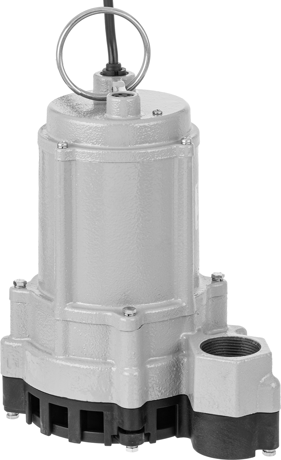 Küçük Katı Maddeler İçeren Su için Karter Pompası, Yüksek Akışlı, Anahtar Olmadan, 120V AC, 2/5 hp