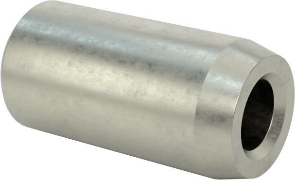 Kendi Kendine Tamamlayabileceğin Presle Takılan Matkap Burcu, 0.125" ID, 1/4" OD, 1/2" Uzunluk