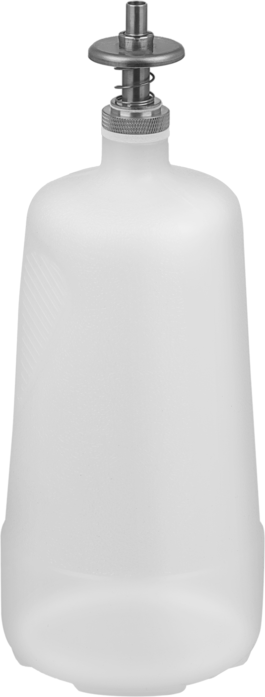 Yanıcı Sıvılar için Bas-Doldur Şişesi, 32 FL oz Kapasite, Yarı Şeffaf