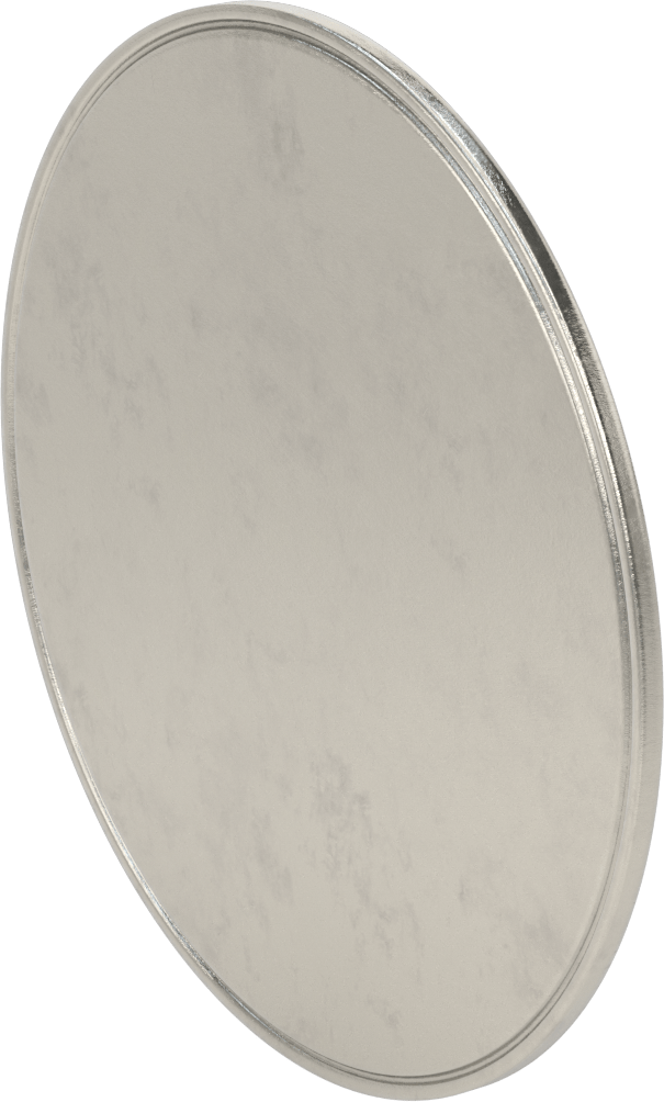 12" Dış Çaplı Boru için 316/316L Paslanmaz Çelik Kapak, Yüksek Parlaklıkta Hızlı Kelepçeli Sıhhi Boru Bağlantı Elemanı