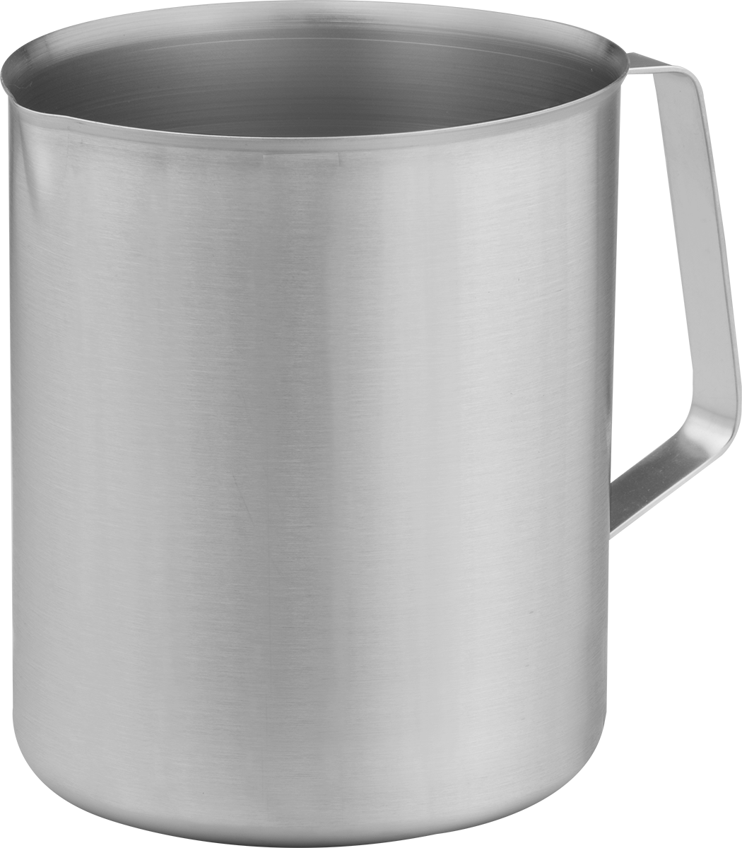 Kulplu Paslanmaz Çelik Beher, 96 FL oz/2850 ml Kapasite