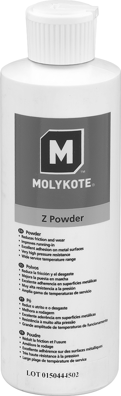 Molykote Z Yüksek Basınçlı Toz Yağlayıcı, 10 oz.