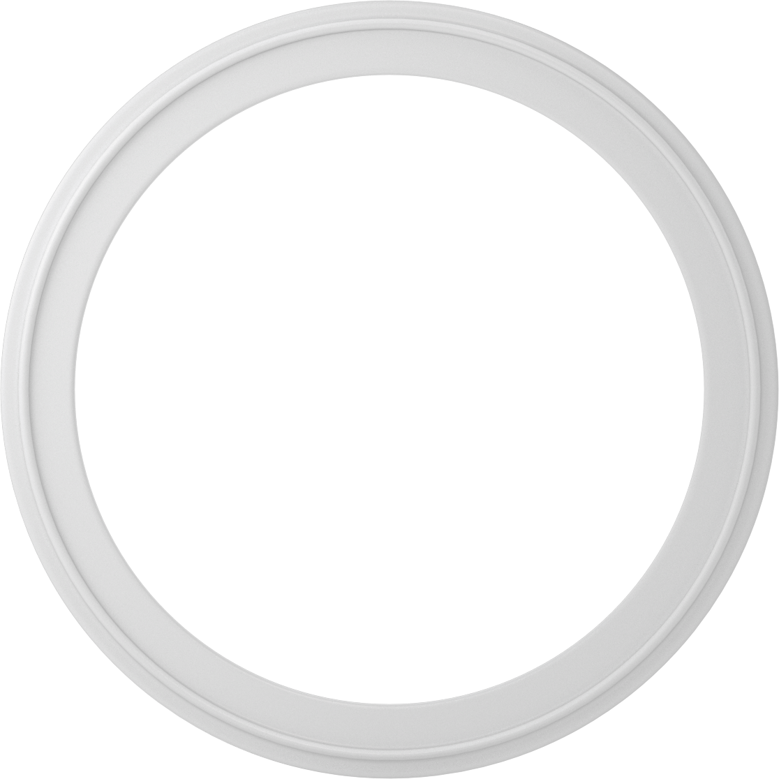 Ultra Kimyasal Dirençli PTFE Plastik Conta, Hızlı Kelepçeli Bağlantı Elemanları için, 150 mm Boru Dış Çapı için