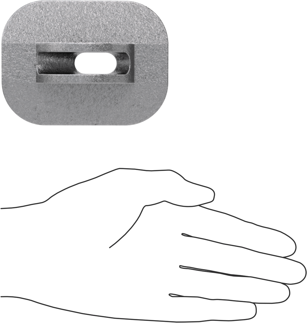 Dökme Demir Çapraz Destekli Pul, Flanşlı, Galvanizli, 1“ ve 1-1/8” Mil Çapı için