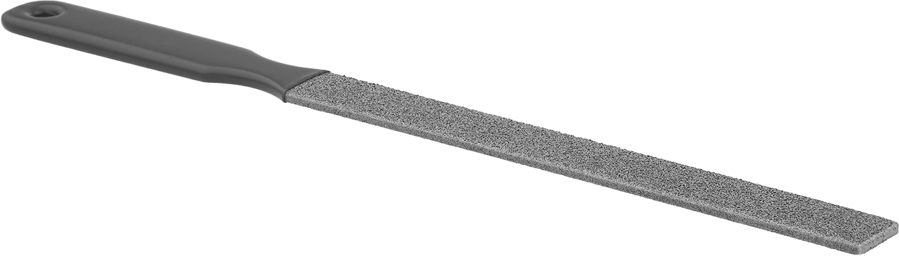 Entegre Saplı Dikdörtgen Karbür Törpü, 3/16" Kalınlık, Kaba Yüzey İşlemi (24 Grit x 24 Grit)