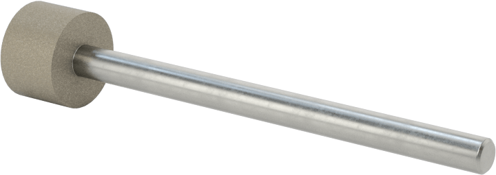 Metaller için Uzun Ömürlü Taşlama Ucu, 1/8" Şaft Çapı, 3/8“ Çap x 1/4” Uzun Başlık