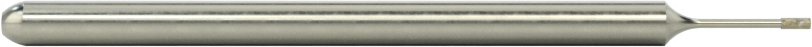 Metaller için Uzun Ömürlü Taşlama Ucu, 1/8" Şaft Çapı, 0,03" Baş Çapı, 0,08 inç Baş Uzunluğu