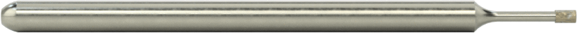 Metaller için Uzun Ömürlü Taşlama Ucu, 1/8" Şaft Çapı, 0,05 inç Baş Çapı, 0,08 inç Baş Uzunluğu