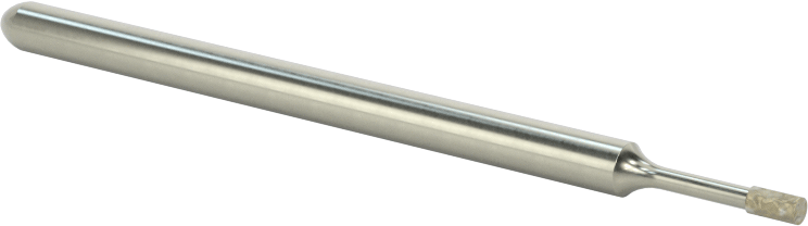 Metaller için Uzun Ömürlü Taşlama Ucu, 1/8" Şaft Çapı, 0,06" Baş Çapı, 0,12" Baş Uzunluğu