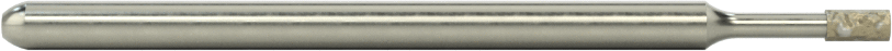 Metaller için Uzun Ömürlü Taşlama Ucu, 1/8" Şaft Çapı, 0,08 inç Baş Çapı, 0,16 inç Baş Uzunluğu