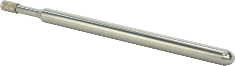 Metaller için Uzun Ömürlü Taşlama Ucu, 1/8" Şaft Çapı, 0,09" Baş Çapı, 0,16 inç Baş Uzunluğu
