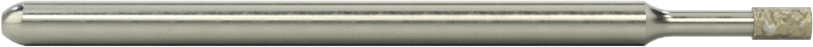 Metaller için Uzun Ömürlü Taşlama Ucu, 1/8" Şaft Çapı, 0,09" Baş Çapı, 0,16 inç Baş Uzunluğu