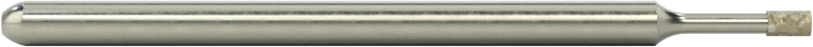 Metaller için Uzun Ömürlü Taşlama Ucu, 1/8" Şaft Çapı, 0,07 inç Baş Çapı, 0,12" Baş Uzunluğu