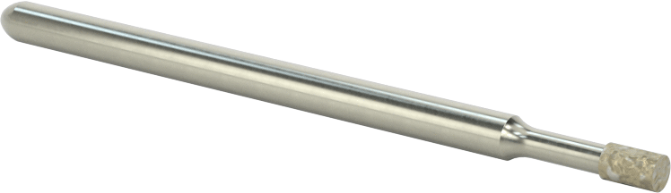 Metaller için Uzun Ömürlü Taşlama Ucu, 1/8" Şaft Çapı, 0,1 inç Baş Çapı, 0,16 inç Baş Uzunluğu