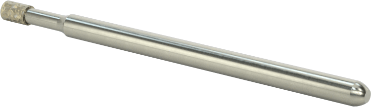 Metaller için Uzun Ömürlü Taşlama Ucu, 1/8" Şaft Çapı, 0,11" Baş Çapı, 0,16 inç Baş Uzunluğu