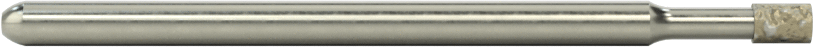 Metaller için Uzun Ömürlü Taşlama Ucu, 1/8" Şaft Çapı, 0,11" Baş Çapı, 0,16 inç Baş Uzunluğu