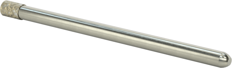 Metaller için Uzun Ömürlü Taşlama Ucu, 1/8" Şaft Çapı, 0,14" Baş Çapı, 0,2 inç Baş Uzunluğu
