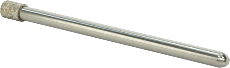 Metaller için Uzun Ömürlü Taşlama Ucu, 1/8" Şaft Çapı, 0,16" Baş Çapı, 0,2 inç Baş Uzunluğu