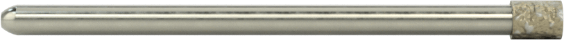 Metaller için Uzun Ömürlü Taşlama Ucu, 1/8" Şaft Çapı, 0,16" Baş Çapı, 0,2 inç Baş Uzunluğu