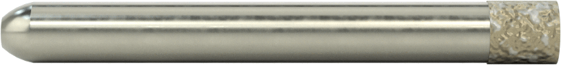 Metaller için Uzun Ömürlü Taşlama Ucu, 1/4" Şaft Çapı, 0,26" Baş Çapı, 0,28" Baş Uzunluğu