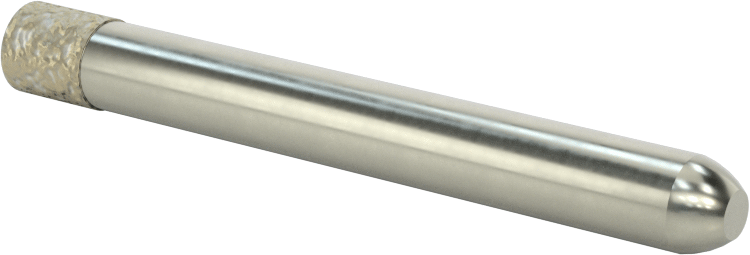 Metaller için Uzun Ömürlü Taşlama Ucu, 1/4" Şaft Çapı, 0,26" Baş Çapı, 0,28" Baş Uzunluğu