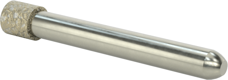 Metaller için Uzun Ömürlü Taşlama Ucu, 1/4" Şaft Çapı, 0,32" Baş Çapı, 0,32 inç Baş Uzunluğu