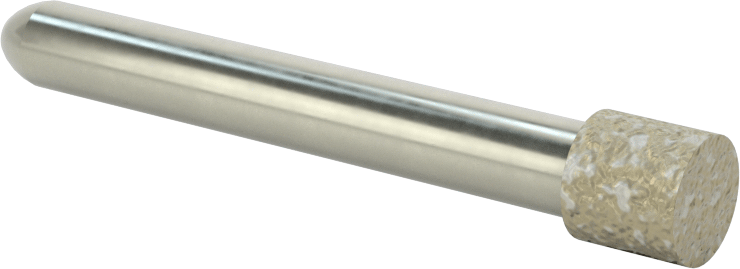 Metaller için Uzun Ömürlü Taşlama Ucu, 1/4" Şaft Çapı, 0,34" Baş Çapı, 0,32 inç Baş Uzunluğu
