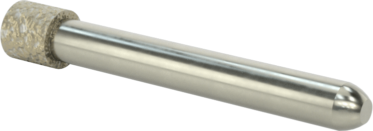 Metaller için Uzun Ömürlü Taşlama Ucu, 1/4" Şaft Çapı, 0,34" Baş Çapı, 0,32 inç Baş Uzunluğu