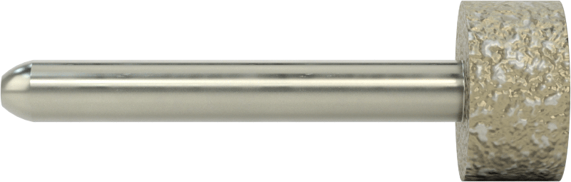 Metaller için Uzun Ömürlü Taşlama Ucu, 1/4" Şaft Çapı, 0,73 inç Baş Çapı, 0,39" Baş Uzunluğu